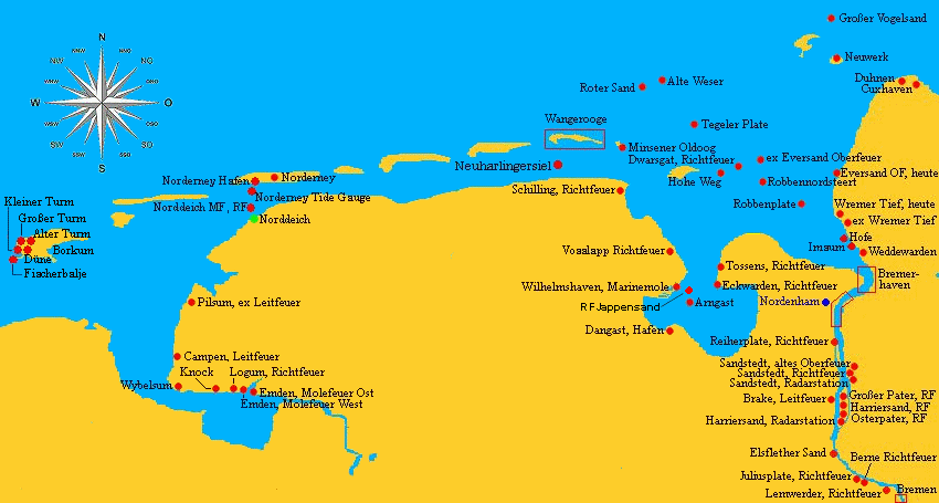 Leuchtturm, Leuchttürme, Leuchtfeuer, Lighthouse, Lighthouses, Roter